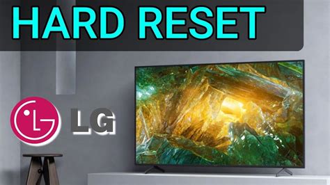 how to do a factory reset on lg lm7600 tv